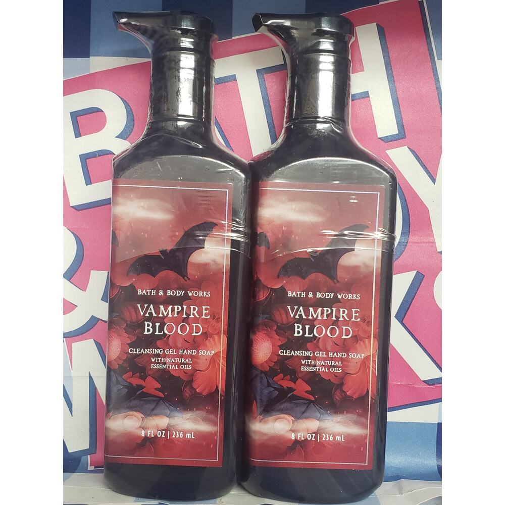 BBW Vampire Blood Gentle Gel Hand Soap 2 Pack